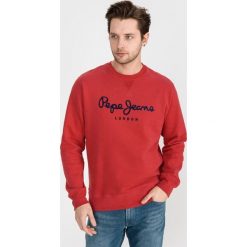 Pepe Jeans Albert Bluza Czerwony. Czerwone bluzy męskie Pepe Jeans, xl, z nadrukiem, z bawełny, bez kołnierzyka, bez rękawów, bez kaptura. Za 307,95 zł.