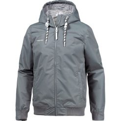 Kurtka "Percy" w kolorze szarym. Szare płaszcze męskie Street Wear, s, bez wzorów, ze skóry, bez kaptura. W wyprzedaży za 159,95 zł.