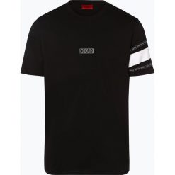 HUGO - T-shirt męski – Durned-U6, czarny. Czarne t-shirty męskie HUGO, m, bez wzorów, bez kołnierzyka. Za 249,95 zł.
