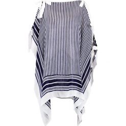 Poncza: Club Monaco YARDEN Ponczo blue/white