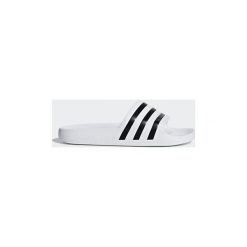 Klapki adidas Klapki adilette Aqua. Białe klapki damskie Adidas, bez wzorów, bez obcasa. Za 79,95 zł.