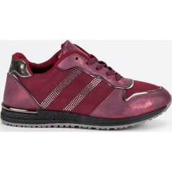 BORDOWE TRAMPKI VICES. Czerwone tenisówki damskie vices. Za 89,90 zł.