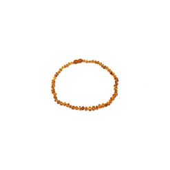 Choker Bursztyn Koniakowy. Pomarańczowe naszyjniki damskie Brazi druse jewelry, z bursztynem, złote. Za 70,00 zł.