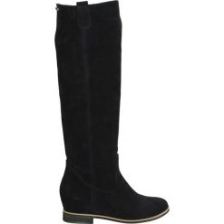 Buty zimowe damskie: Kozaki - 1072 CAM BLU