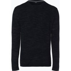 Joop - Sweter męski – Risto, niebieski. Niebieskie swetry męskie JOOP!, m, bez wzorów, prążkowane, eleganckie, bez kołnierzyka, bez kaptura. Za 549,95 zł.