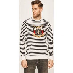 Tommy Hilfiger - Bluza. Bluzy męskie TOMMY HILFIGER, xl, z aplikacjami, z bawełny, z okrągłym kołnierzem, bez rękawów, bez kaptura. W wyprzedaży za 299,90 zł.