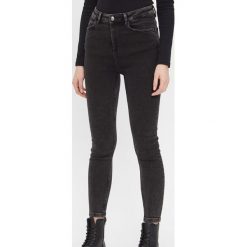 Jeansy high waist skinny - Szary. Szare jeansy damskie House, bez wzorów, z jeansu, z podwyższonym stanem. Za 79,99 zł.