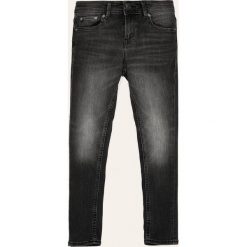 Jack & Jones - Jeansy dziecięce 128-176 cm. Szare spodnie chłopięce Jack & Jones, bez wzorów, z elastanu. W wyprzedaży za 99,90 zł.