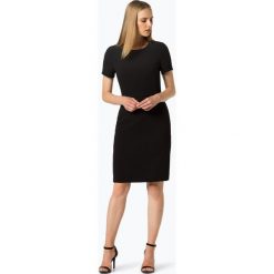 Apriori - Sukienka damska – Coordinates, czarny. Czarne sukienki damskie marki Apriori, bez wzorów, eleganckie, z klasycznym kołnierzykiem, bez rękawów. Za 349,95 zł.