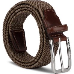 Pasek Męski BOSS - Clorio 50386525 271. Pomarańczowe paski męskie Boss, w paski, ze skóry. Za 349,00 zł.