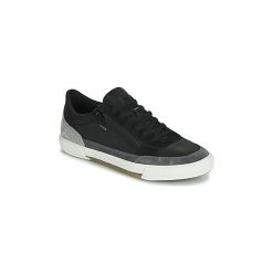 Buty Geox U KAVEN. Czarne trampki męskie Geox, bez wzorów, bez zapięcia. Za 351,20 zł.