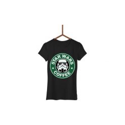 Koszulka Trooper Coffe Damska. Białe koszulki damskie Failfake, s, bez wzorów, bez kołnierzyka. Za 130,00 zł.
