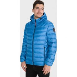 Napapijri Aerons Kurtka Niebieski. Niebieskie płaszcze męskie Napapijri, na jesień, m, bez wzorów, z materiału. Za 926,95 zł.