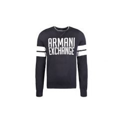 Bluzy Armani Exchange 3ZZM1T ZMD8Z. Niebieskie bluzy męskie Armani Exchange, xxl, bez wzorów, bez kołnierzyka, bez rękawów, bez kaptura. Za 299,00 zł.