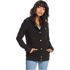 Roxy Damska Bluza Wind Swept True Black erjpf03038-kvj0 (Rozmiar S). Czarne bluzy sportowe damskie marki Roxy, s. W wyprzedaży za 254,00 zł.