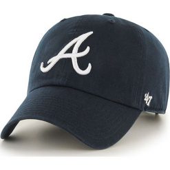 47brand - Czapka Brand Atlanta Braves. Niebieskie czapki męskie marki 47brand. W wyprzedaży za 69,90 zł.