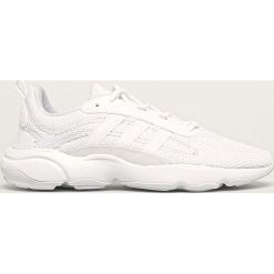Adidas Originals - Buty Haiwee. Białe buty sportowe damskie adidas Originals, bez wzorów, ze skóry ekologicznej, sportowe. Za 379,90 zł.