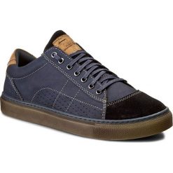 Półbuty LASOCKI FOR MEN MB-16214. Niebieskie półbuty męskie Lasocki For Men, bez wzorów, ze skóry, bez zapięcia. W wyprzedaży za 94,98 zł.
