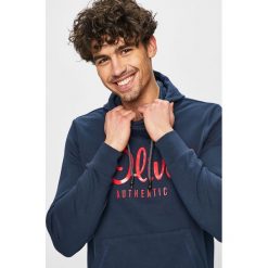 S. Oliver - Bluza. Szare bluzy męskie marki S.Oliver, s, z nadrukiem, z elastanu, z kapturem. Za 169,90 zł.