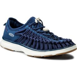 Sandały KEEN - Uneek O2 1018715 Estate Blue/ Harvest Gold. Niebieskie sandały męskie Keen, z tworzywa sztucznego, bez zapięcia. W wyprzedaży za 269,00 zł.