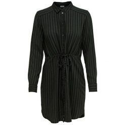 Only Panie Gemma L / S Shirt Dress Wvn Duffel Bag Black (Rozmiar 40). Czarne spódniczki marki ONLY, s. W wyprzedaży za 76,00 zł.