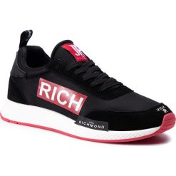 Sneakersy JOHN RICHMOND - JR2/M B Black. Czarne sneakersy męskie John Richmond, bez zapięcia. Za 839,00 zł.