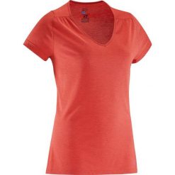 Salomon Ellipse Ss Tee W Flame Scarlet Xs. Czerwone bluzki sportowe damskie marki Salomon, xs, dekolt w kształcie v. W wyprzedaży za 99,00 zł.