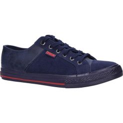 Granatowe trampki sznurowane Big Star DD174257. Szare trampki męskie BIG STAR, bez wzorów, retro, na sznurówki. Za 108,99 zł.
