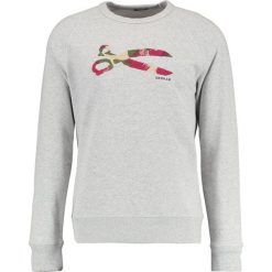 Kardigany męskie: Denham SCISSOR CAMO Bluza grey marl