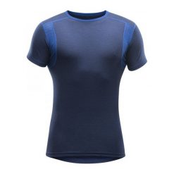 Koszulki sportowe męskie: Devold Koszulka Termoaktywna Z Krótkim Rękawem Hiking Mant-Shirt Mistral Xxl