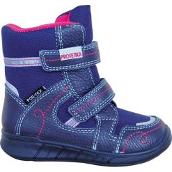 Protetika buty zimowe dziewczęce Deneris 30 niebieskie. Niebieskie buty dziewczęce zimowe Protetika, na rzepy. Za 269,00 zł.