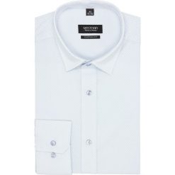 Koszula versone 2689 długi rękaw custom fit biały. Białe koszule męskie Recman, m, bez wzorów, bez kołnierzyka, z długim rękawem. Za 149,00 zł.