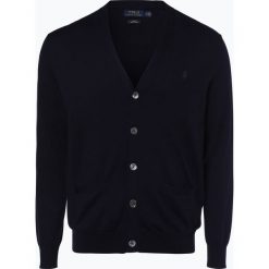 Polo Ralph Lauren - Kardigan męski, niebieski. Niebieskie kardigany damskie marki Polo Ralph Lauren, xl, z bawełny, polo. Za 299,95 zł.