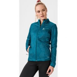 Salomon Agile Bluza Niebieski. Niebieskie swetry damskie Salomon, s, bez wzorów, z poliesteru, bez rękawów, bez kaptura. Za 567,95 zł.