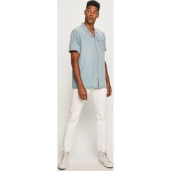 Levi's - Koszula jeansowa. Niebieskie koszule męskie Levi's®, s, bez wzorów, z bawełny, klasyczne, z klasycznym kołnierzykiem, z krótkim rękawem. Za 219,90 zł.