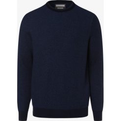Bugatti - Sweter męski, niebieski. Niebieskie swetry męskie Bugatti, m, z bawełny, eleganckie, z okrągłym kołnierzem. Za 349,95 zł.