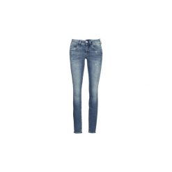 Jeansy skinny G-Star Raw LYNN MID SKINNY. Niebieskie jeansy damskie marki G-Star RAW, bez wzorów, z jeansu. Za 619,00 zł.