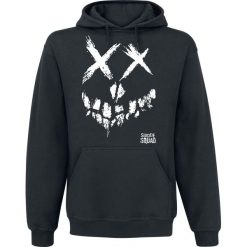 Bluzy męskie: Suicide Squad Skull Bluza z kapturem czarny