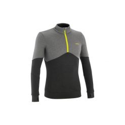 Kurtka wewnętrzna MID WARM 300. Szare kurtki dziewczęce marki WED'ZE, z wełny. Za 59,99 zł.