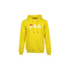 Bluzy Fila Pure Sudadera con Capucha. Żółte bluzy męskie Fila, s, bez wzorów, bez kołnierzyka, bez rękawów, bez kaptura. Za 264,80 zł.