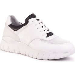 Sneakersy STRELLSON - Kilburn 4010002814 White 100. Białe sneakersy męskie Strellson, na co dzień, bez wzorów, ze skóry, eleganckie, bez zapięcia. W wyprzedaży za 419,00 zł.