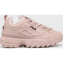 Fila - Buty Disruptor Low. Różowe buty sportowe damskie Fila, z gumy, sportowe. Za 469,90 zł.