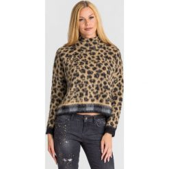 SWETER LIU JO. Czarne swetry damskie Liu Jo, s, z aplikacjami, z materiału, bez rękawów. Za 899,00 zł.