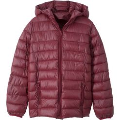 Kurtka pikowana z workiem bonprix czerwony klonowy. Kurtki dziewczęce bonprix. Za 79,99 zł.