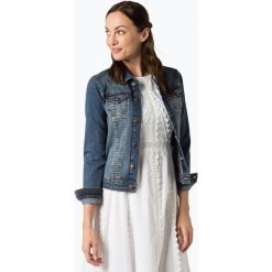 Soyaconcept® - Damska kurtka jeansowa, niebieski. Niebieskie bomberki damskie Soyaconcept, m, z jeansu. Za 229,95 zł.