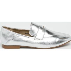 Answear - Mokasyny Lily Shoes. Szare mokasyny damskie ANSWEAR, z materiału. W wyprzedaży za 79,90 zł.
