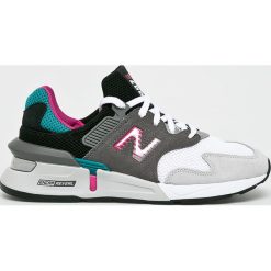 New Balance - Buty MS997JCF. Szare sneakersy męskie New Balance, ze skóry, na sznurówki. W wyprzedaży za 359,90 zł.