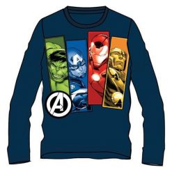 Disney By Arnetta Koszulka Chłopięca Avengers 98 Niebieski. Niebieskie t-shirty chłopięce Disney By Arnetta, z motywem z bajki, bez rękawów. Za 39,00 zł.