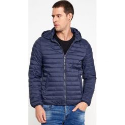Granatowa Kurtka Grynnell. Niebieskie kurtki męskie Born2be, xl, bez wzorów. Za 119,99 zł.