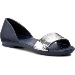 Sandały CROCS - Lina Embellished Dorsay 204361 Navy/Silver. Klapki damskie Crocs. W wyprzedaży za 149,00 zł.
